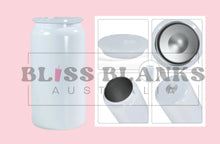 Load image into Gallery viewer, 16oz Sublimation Stainless steel libby cans