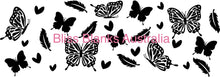 Load image into Gallery viewer, 40oz UV DTF wrap - Dream Catcher, Butterflies and Feathers