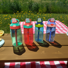 Load image into Gallery viewer, Kids 16oz Plastic Drink Bottle