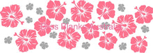 Load image into Gallery viewer, 40oz UV DTF wrap - Pink & Green Flowers