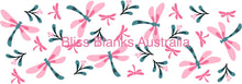 Load image into Gallery viewer, 40oz UV DTF wrap - Pink Dragonflies