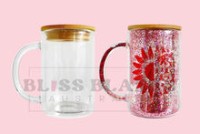 Load image into Gallery viewer, Snow Globe Mug & Handle 17oz