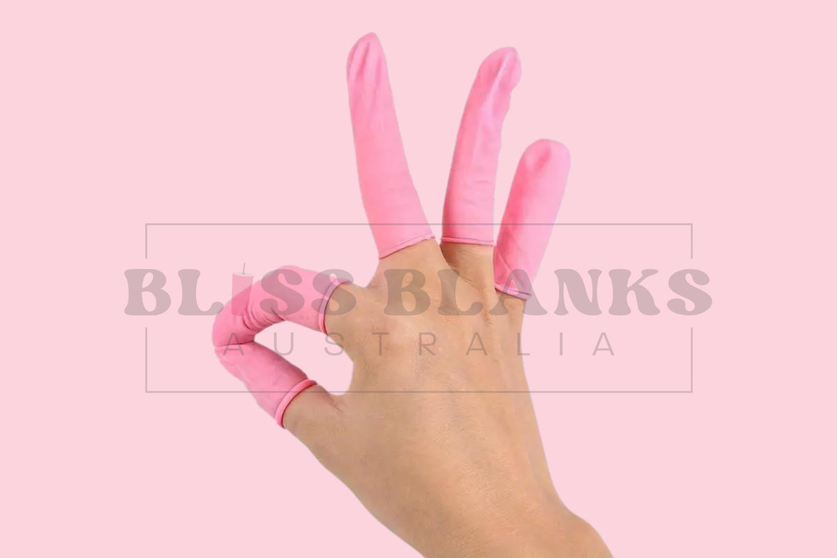 Finger Condoms- Pink (Pkt 20) – Bliss Blanks Australia