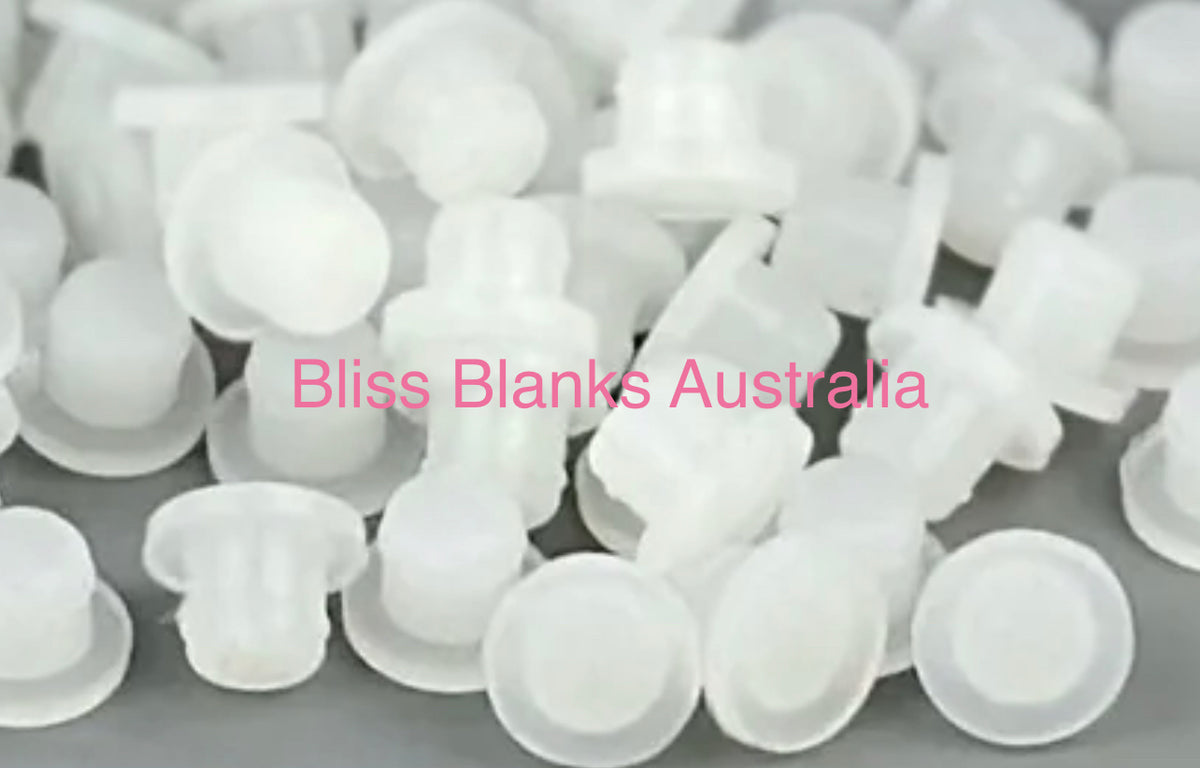 4pcs Silicone Plugs For Snowglobe Tumblers - Leak-Proof Lids For DIY Drinkware