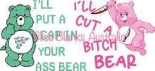 Load image into Gallery viewer, Swear Bears UV DTF Decal