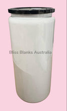 Load image into Gallery viewer, Sublimation Stainless Steel 16oz Libby with coloured lids