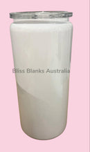 Load image into Gallery viewer, Sublimation Stainless Steel 16oz Libby with coloured lids