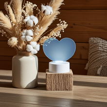 Load image into Gallery viewer, Sublimation Acrylic Heart shape with light up stand