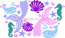 Load image into Gallery viewer, 24oz UV DTF - Mermaid tail