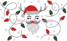 Load image into Gallery viewer, 24oz UV DTF - Reindeer Santa
