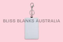 Load image into Gallery viewer, Sublimation Card Holder/ID Keychain