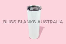 Load image into Gallery viewer, Straight White Sublimation Tumblers