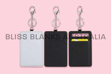 Load image into Gallery viewer, Sublimation Card Holder/ID Keychain