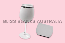 Load image into Gallery viewer, Sublimation Wine Glass Cooler Set (Glass cooler and base)