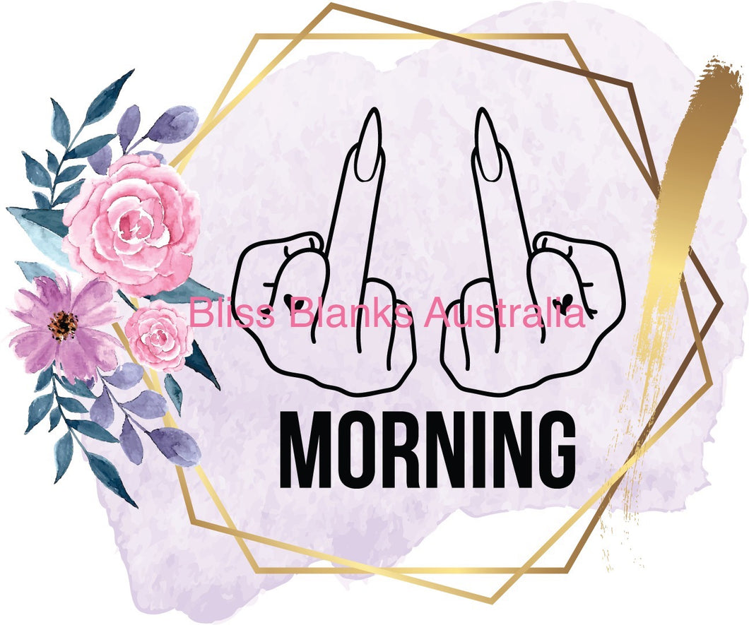 UV DTF Decal - MORNING