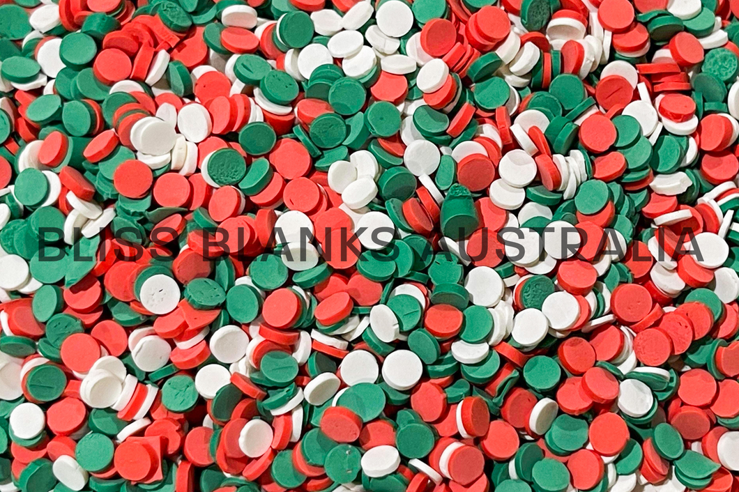 Christmas Circle Confetti