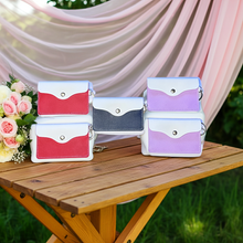 Load image into Gallery viewer, Compact Purse with keyring
