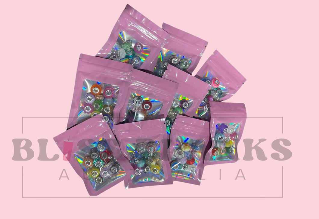 Glass bead spacers x 10