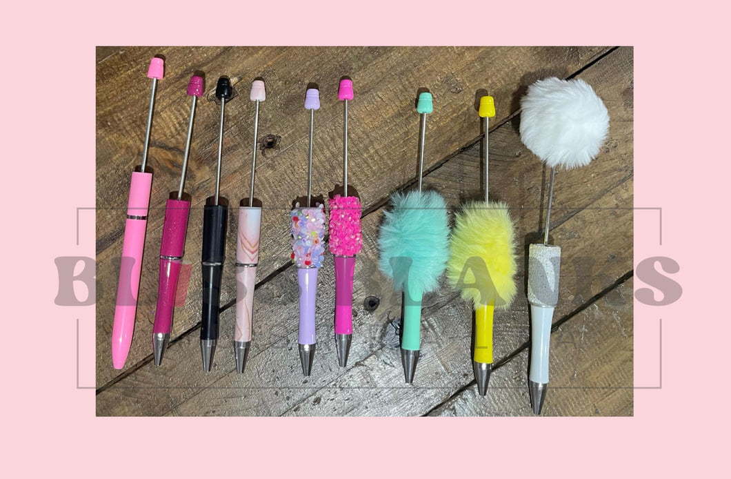 Beadable pens- Mixed Bundle