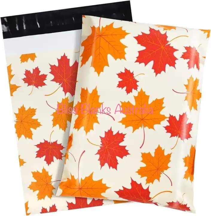 Maple Leaf Poly Mailers