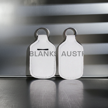 Load image into Gallery viewer, Sublimation Sanitiser:hand cream keyring &amp; bottle- Neoprene x10
