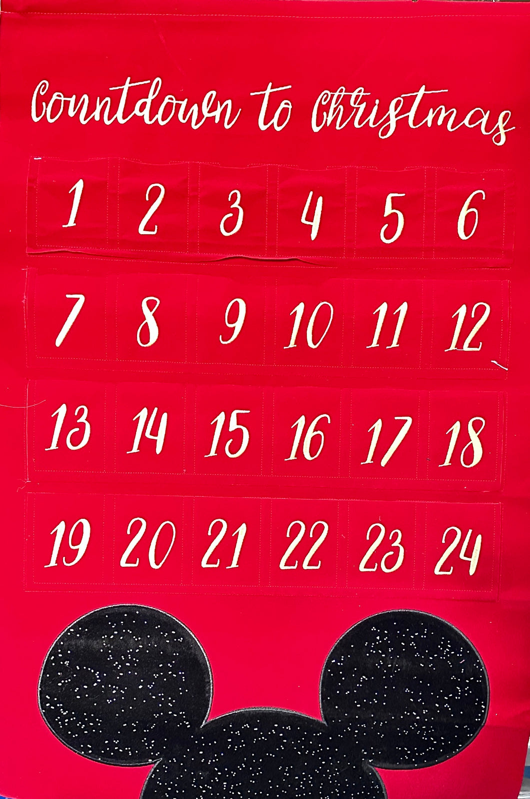 Canvas Hanging Advent Calendar