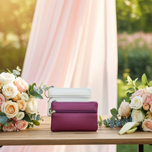 Load image into Gallery viewer, Compact Purse with keyring
