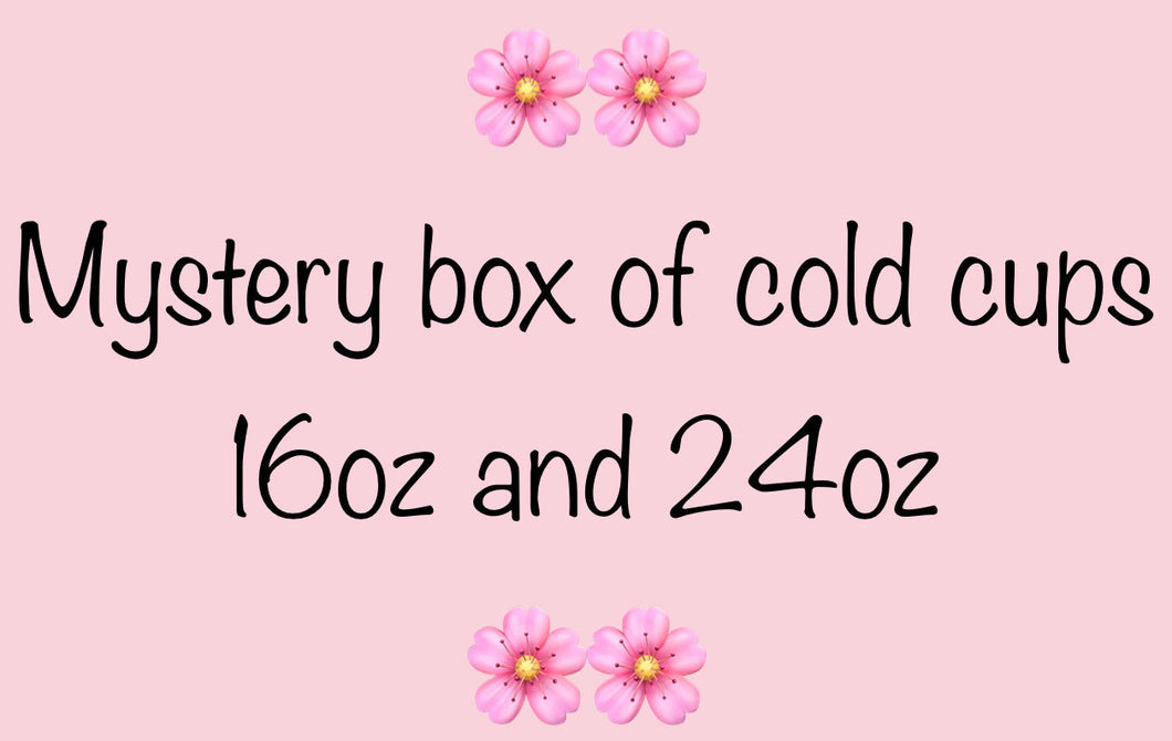 Cold Cups Mystery box