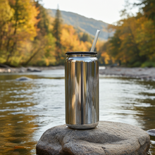 Load image into Gallery viewer, 16oz Mirror Libby Glass
