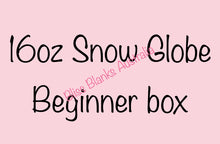Load image into Gallery viewer, 16oz Snow Globe Beginner Box

