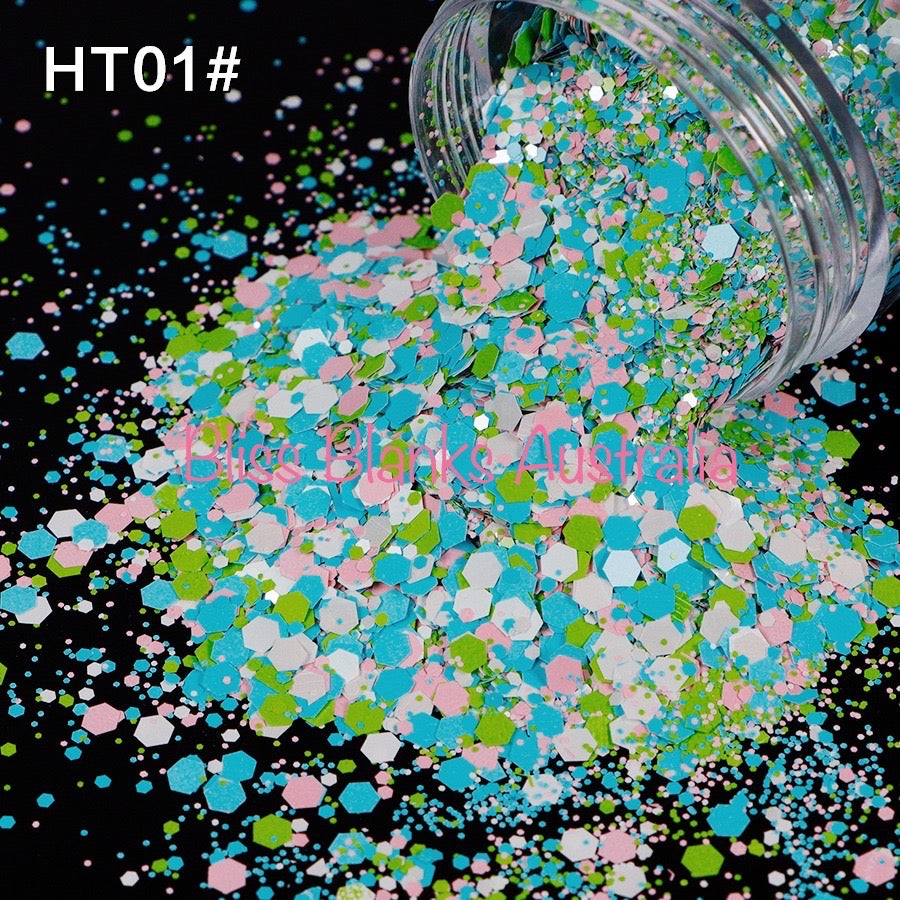 Apple Candy- HT01# Green/Blue/Pink