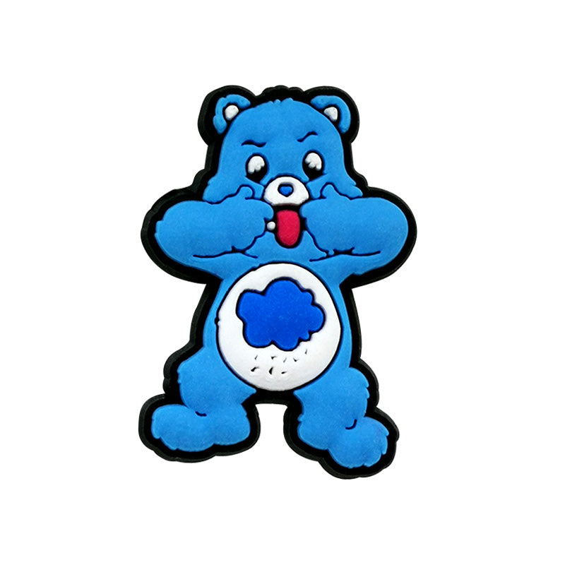 Care Bear Straw Toppers (Set of 6 Assorted Colours)