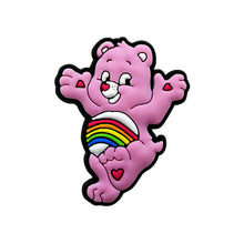 Load image into Gallery viewer, Care Bear Straw Toppers (Set of 6 Assorted Colours)
