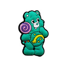 Load image into Gallery viewer, Care Bear Straw Toppers (Set of 6 Assorted Colours)
