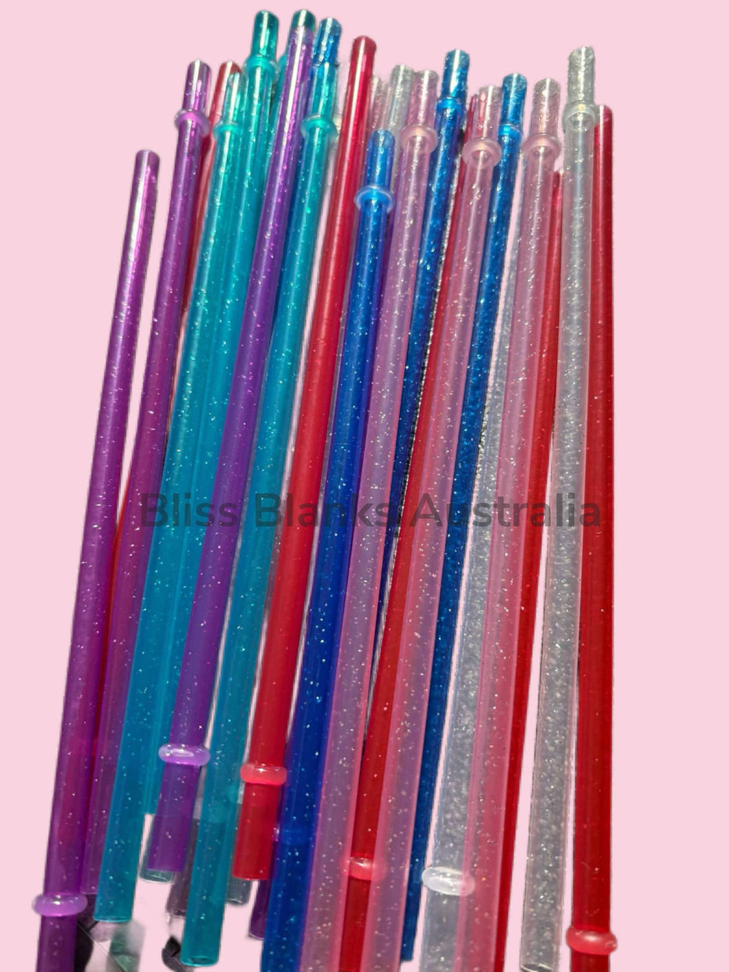 Glitter Straws 10 Pack