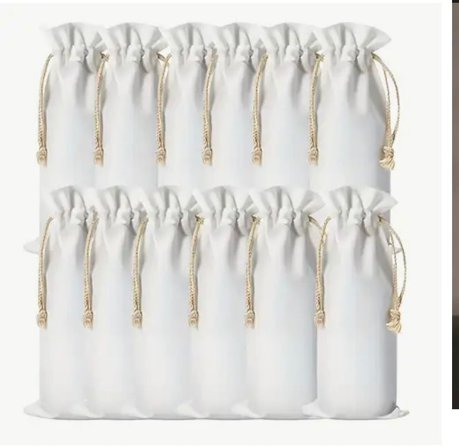 Sublimation wine bottle gift bags