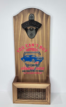 Load image into Gallery viewer, Timber Wall Mounted Bottle Opener
