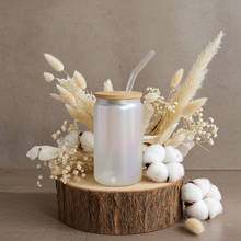 Load image into Gallery viewer, 16oz Iridescent Soda Can Libby Glass
