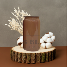 Load image into Gallery viewer, 16oz Glass Brown Libby Glass
