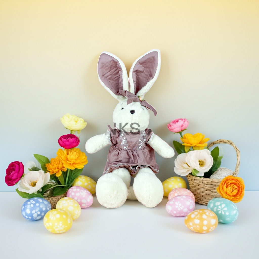 Large Plush Bunny Rabbit Teddy- 55cm – Bliss Blanks Australia