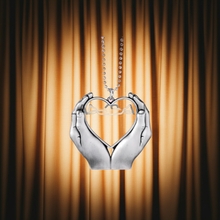 Load image into Gallery viewer, Sublimation Heart in Hand Hanger
