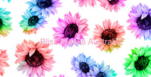 Load image into Gallery viewer, 16oz UV DTF - Colourful sunflowers
