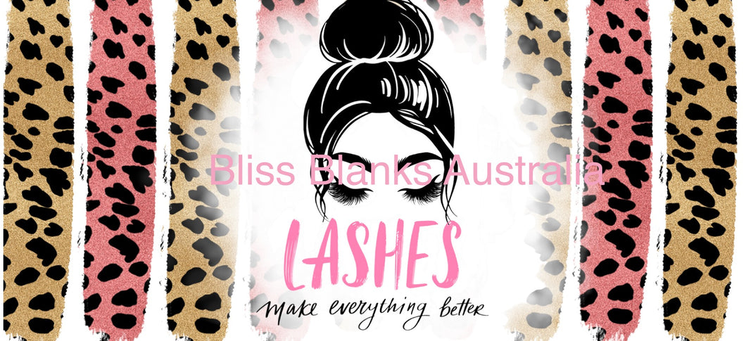 16oz UV DTF - Lashes