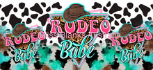 Load image into Gallery viewer, 16oz UV DTF - Rodeo Babe
