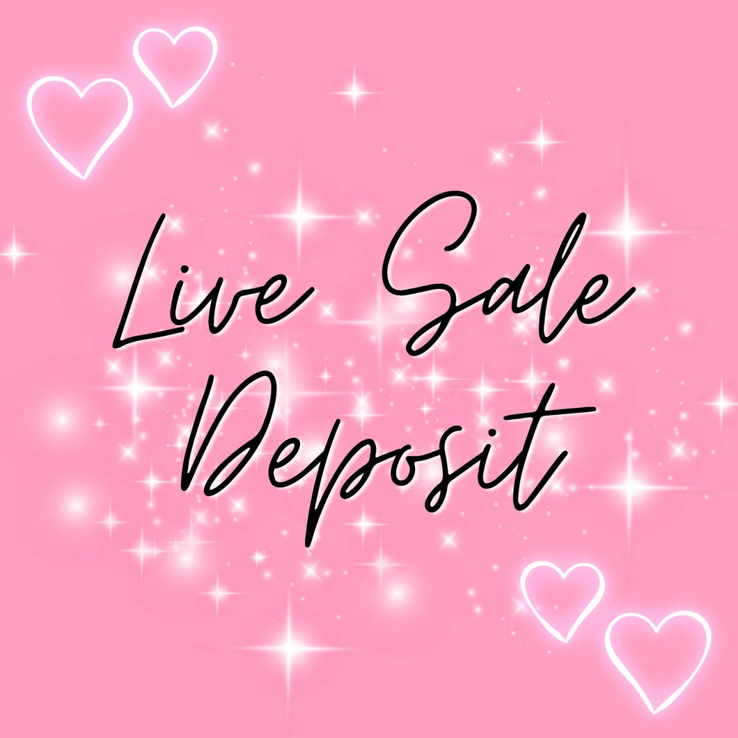 LIVE SALE NIGHT DEPOSIT