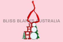 Load image into Gallery viewer, Sublimation Ho Ho Ho Ornament
