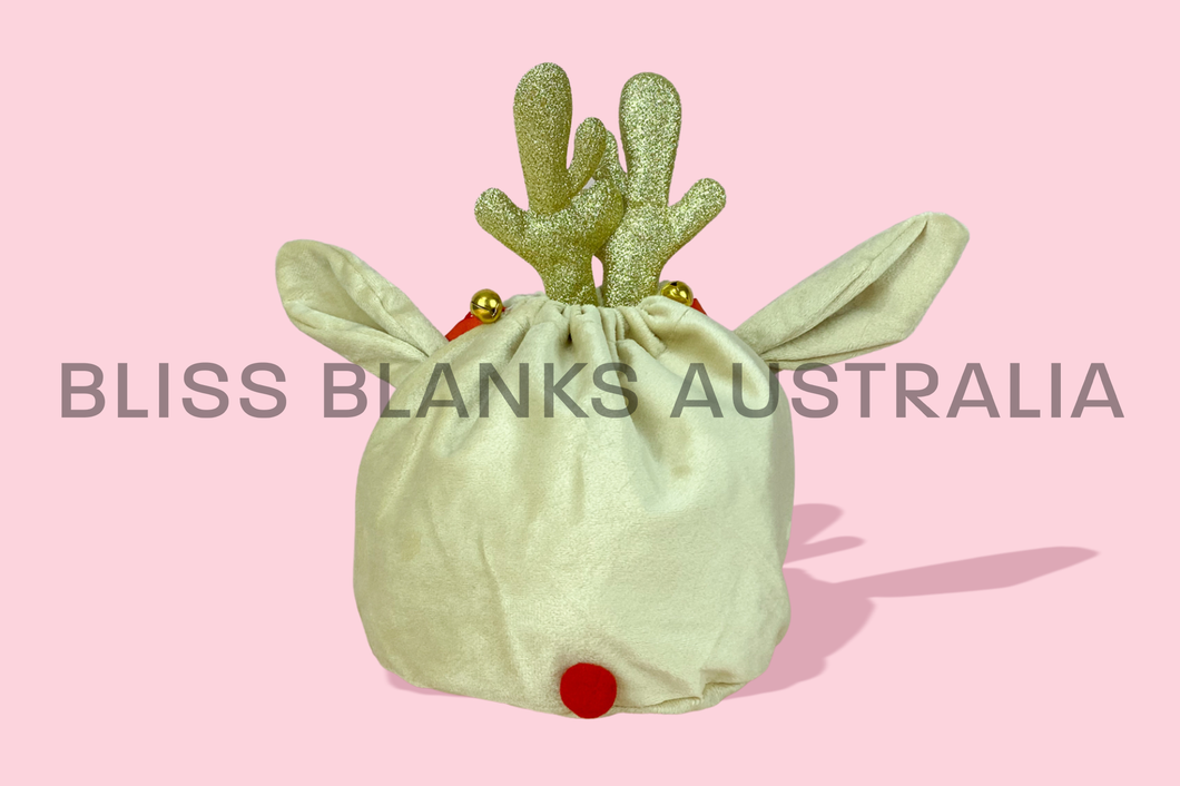 Reindeer Christmas Bag