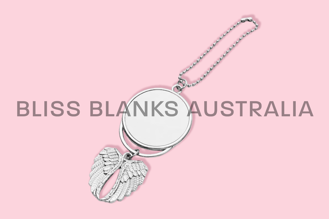 Sublimation Angel Wing Keyring