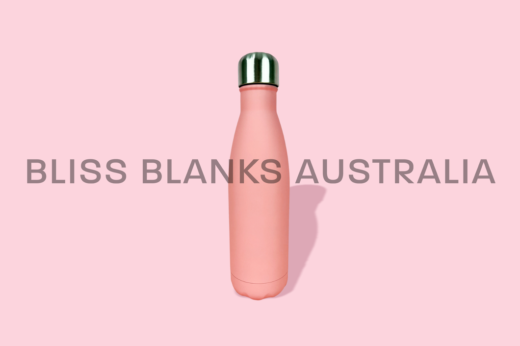 Stainless Steel Drink Bottle - Pink