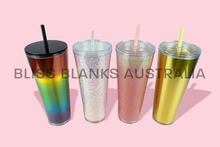 Load image into Gallery viewer, 24oz Stadium cold cups - Pink Ombre
